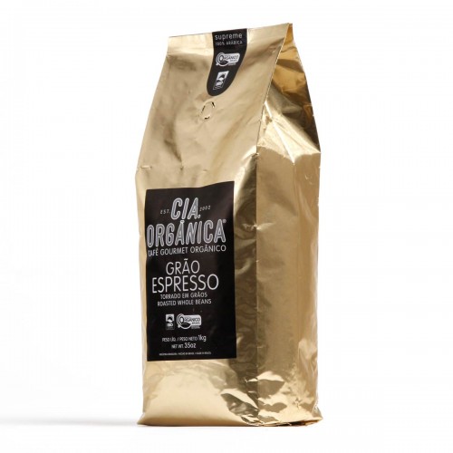 Cia. Orgânica – Café Orgânico Supreme Grão Espresso 1kg